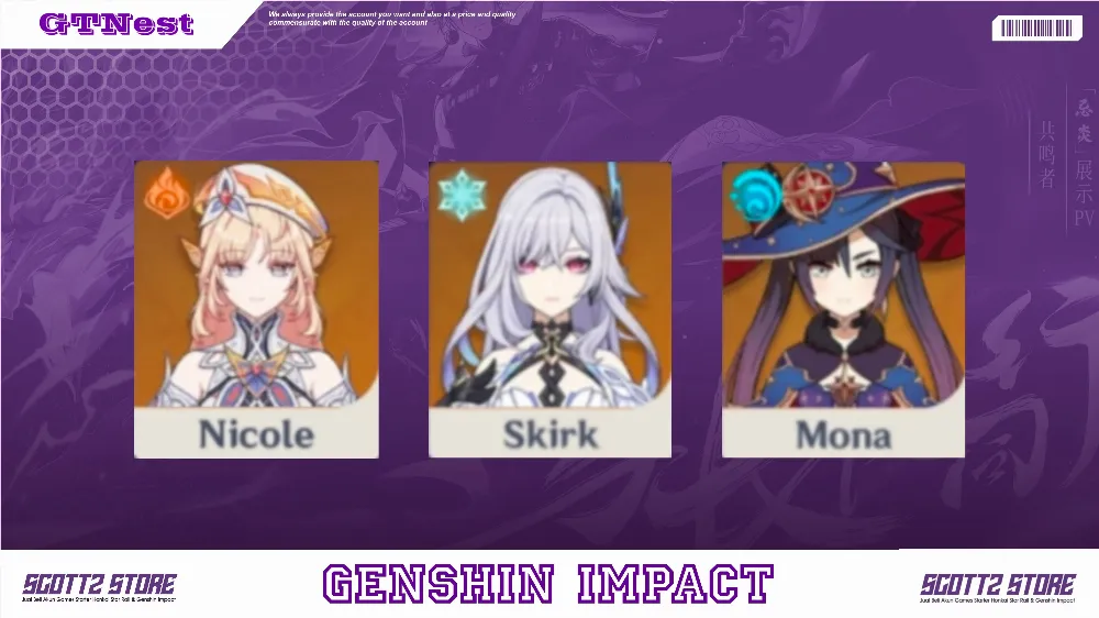 ASIA | AR 10 | Male | Skirk + Nicole | All Unset