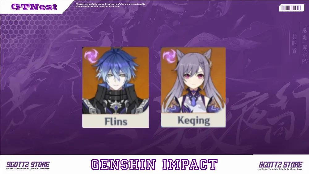 ASIA | AR 10 | Female | Flins + Keqing | All Unset