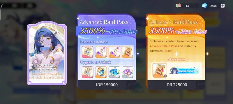 Package Top up 159.000 (Vilog)