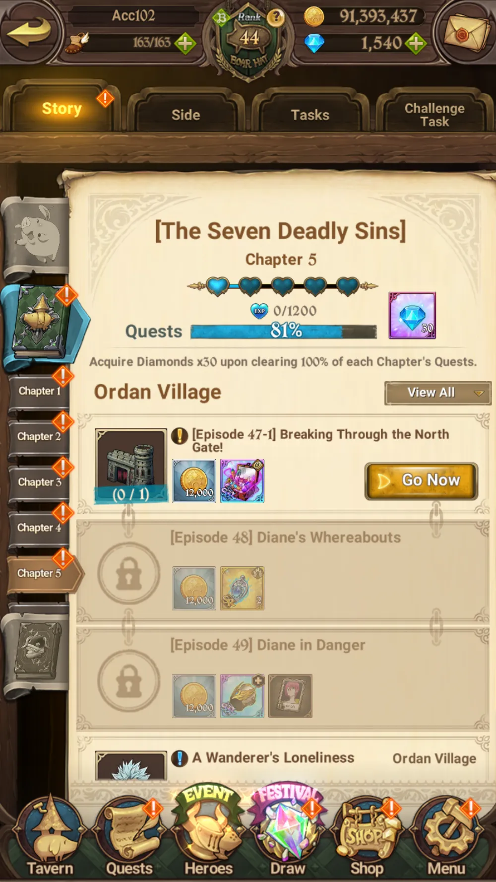 Starter Timbunan 1554+120 Diamond (GLOBAL) [Acc102]
