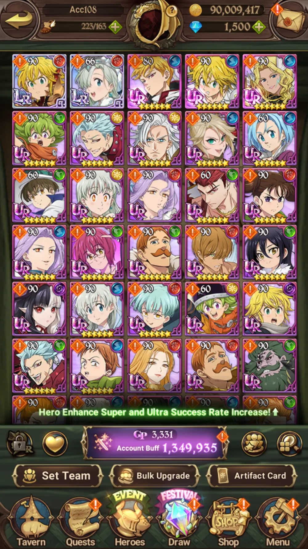 Starter Timbunan 1500+120 Diamond (GLOBAL) [Acc108]