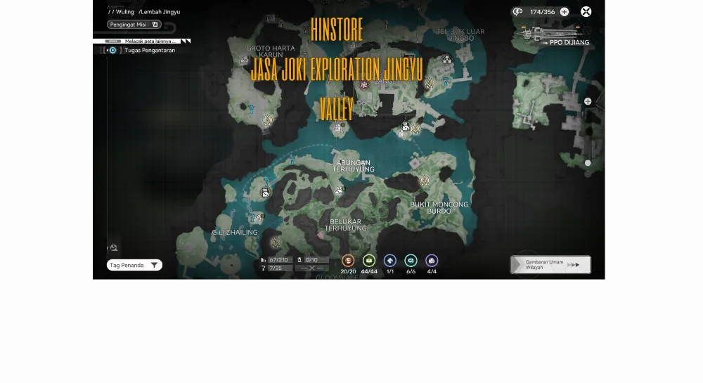 arknights endfield exploration jingyu valley 100% map