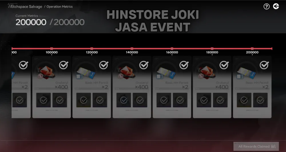 event etchspace salvage full rewards