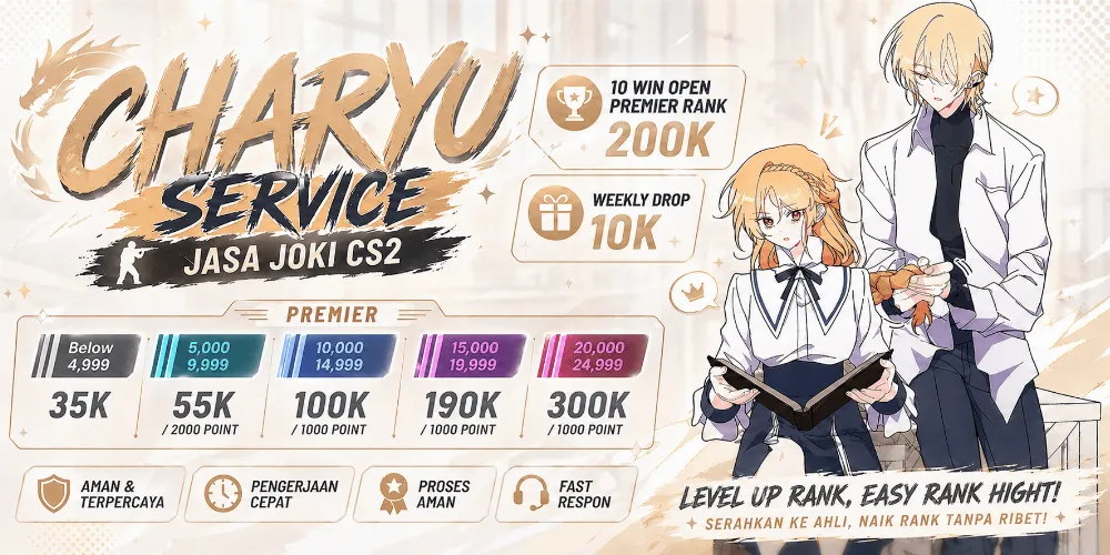Joki Open Rank Cs2 | 200K | 10 Win