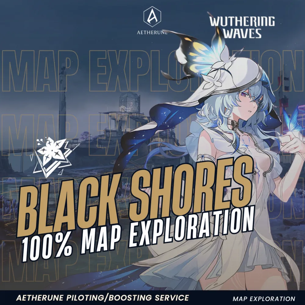 Wuthering Waves Black Shores 100% Exploration | Chests, Sonance Caskets & Exploration