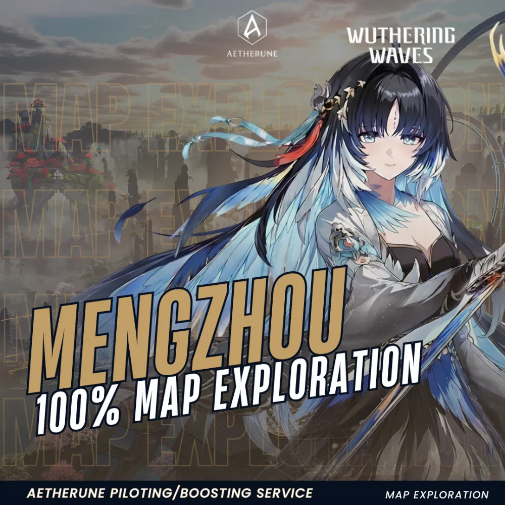 Wuthering Waves Mengzhou 100% Exploration | Side Quest, Chests, Sonance Caskets & Exploration