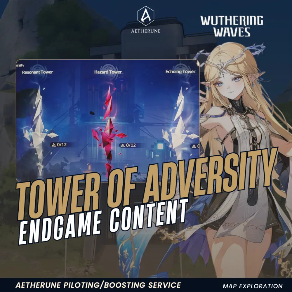 Wuthering Waves Tower of Adversity (ToA) Clear | Endgame Boosting Service