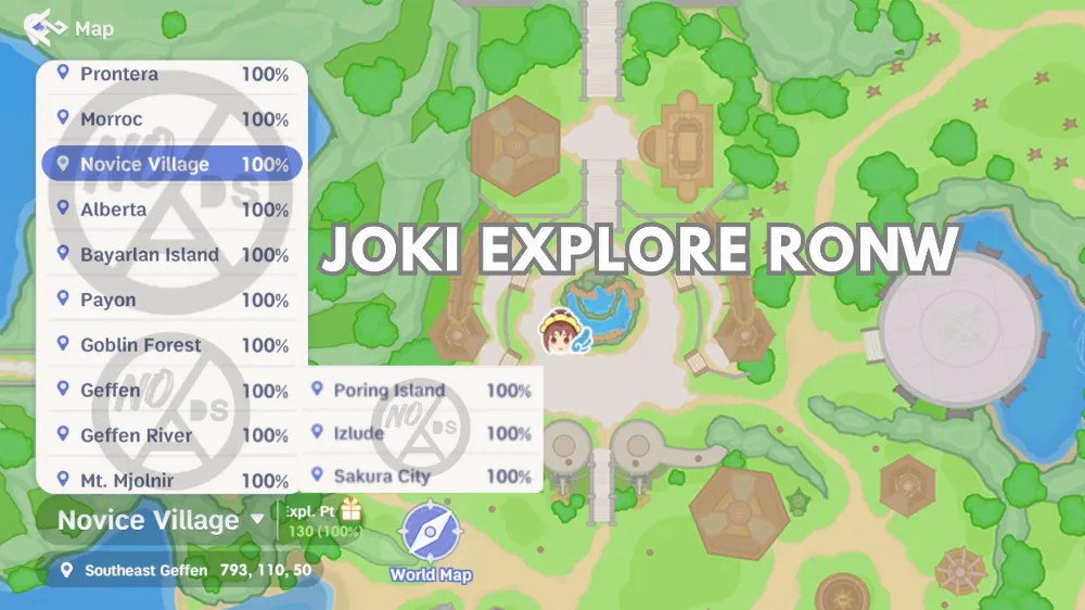 JOKI EXPLORE MAP