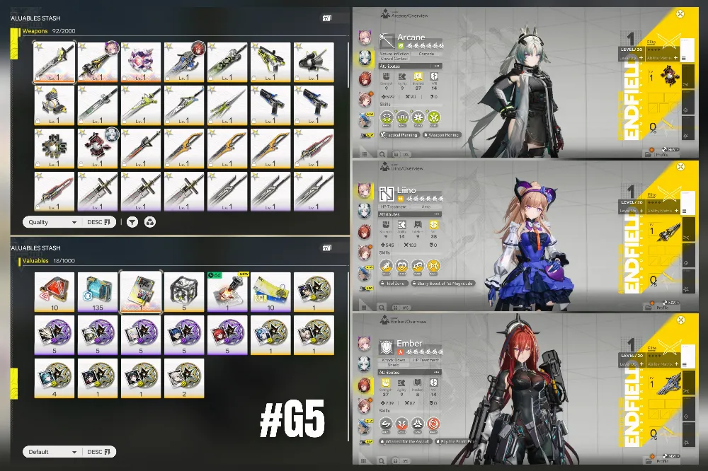 Starter Arcane + Liino + Ember