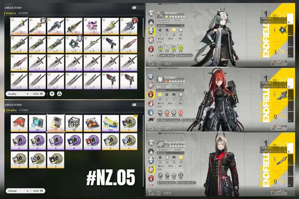 Starter Arcane + Pogra + Ember