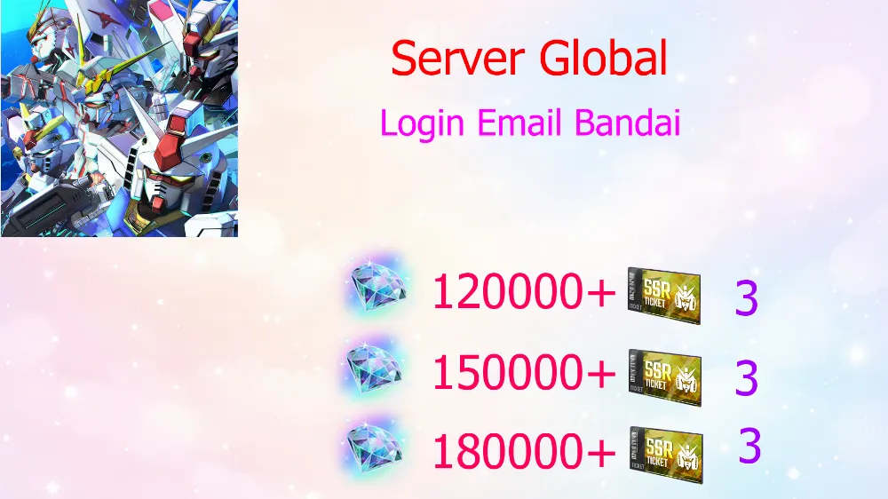 Reroll Account SD Gundam G Generation ETERNAL [Global]