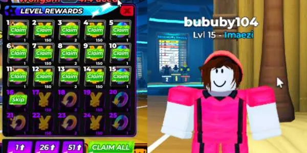 ACCOUNT VOLLEYBALL LEGENDS LEVEL 15