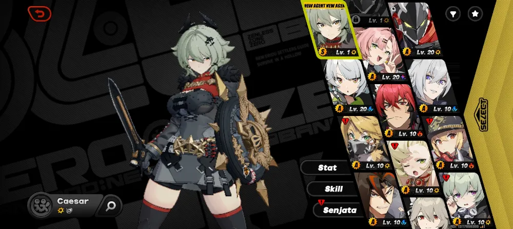 Starter Caesar rate on