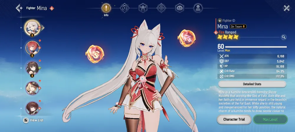 Mina A1+Sign, FlareA2+Sign, Summer Francise A1+Sign| 16k crystal, 55 prem gacha | Main story Ep5 |