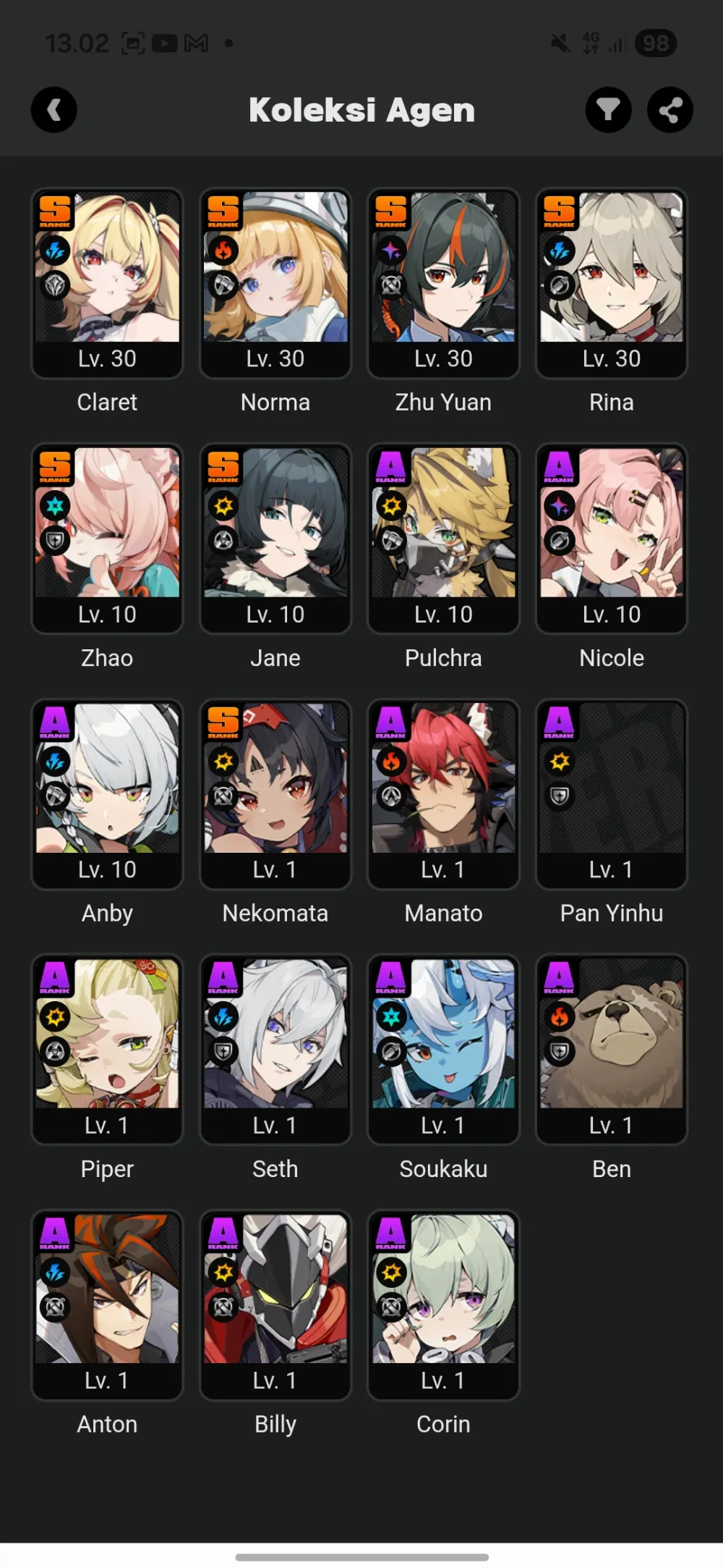 Asia Ik. 25  Starter Premium Claret