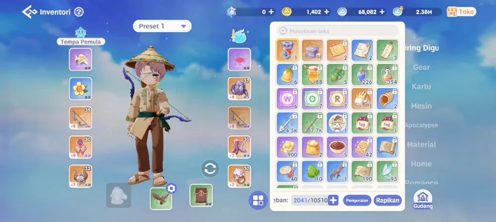 Level 71 Polosan server : Dusk Archer