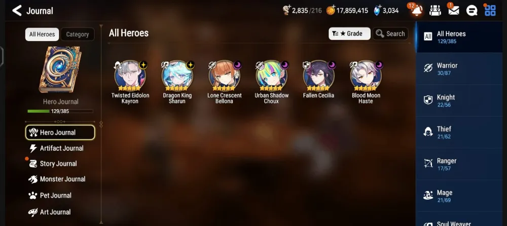 Global starter || 6 Moonlight