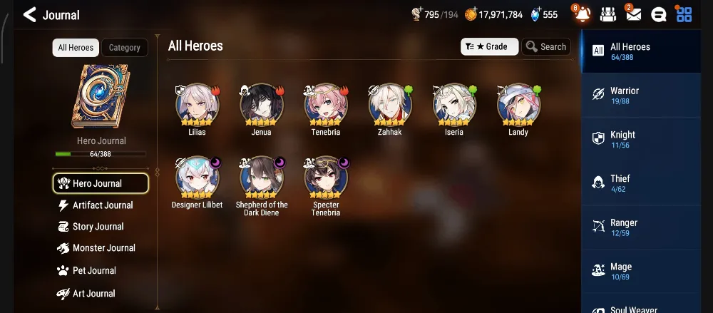 Global unverif | Starter Dark Diene + S.Tenebria + designer lilibet