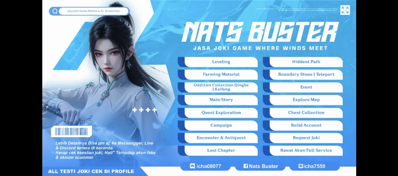 Oddity Qinghe Where Winds Meet