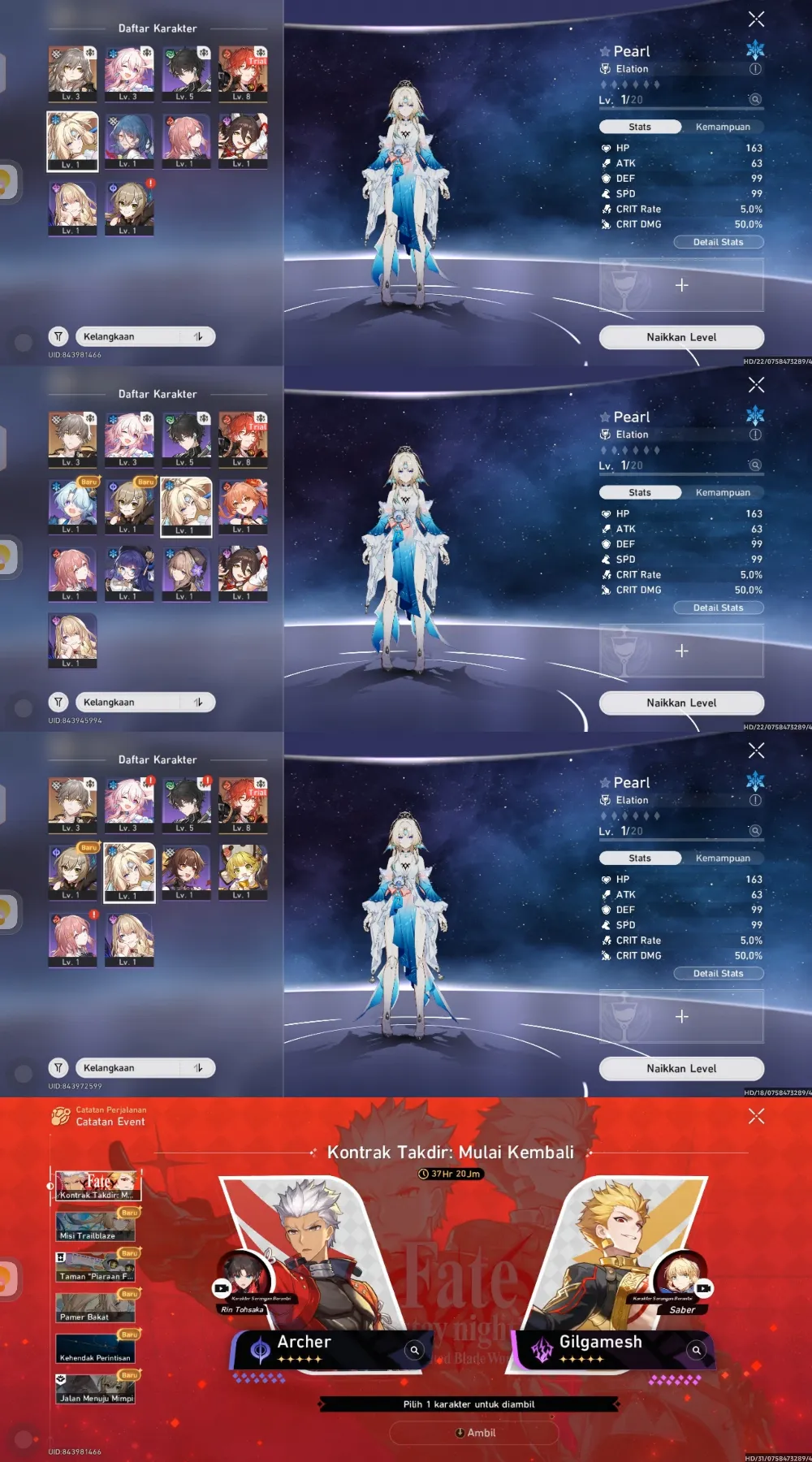 Pearl, Selector Collab