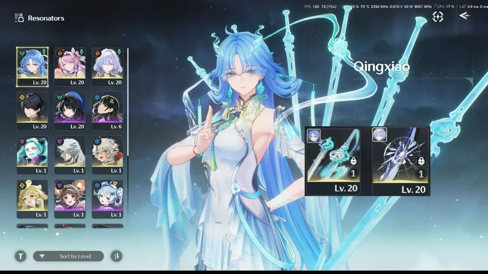 [SEA] STARTER QINGXIAO PREMIUM TEAM | UL 15