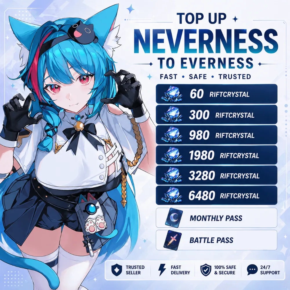 Neverness to Everness Top Up