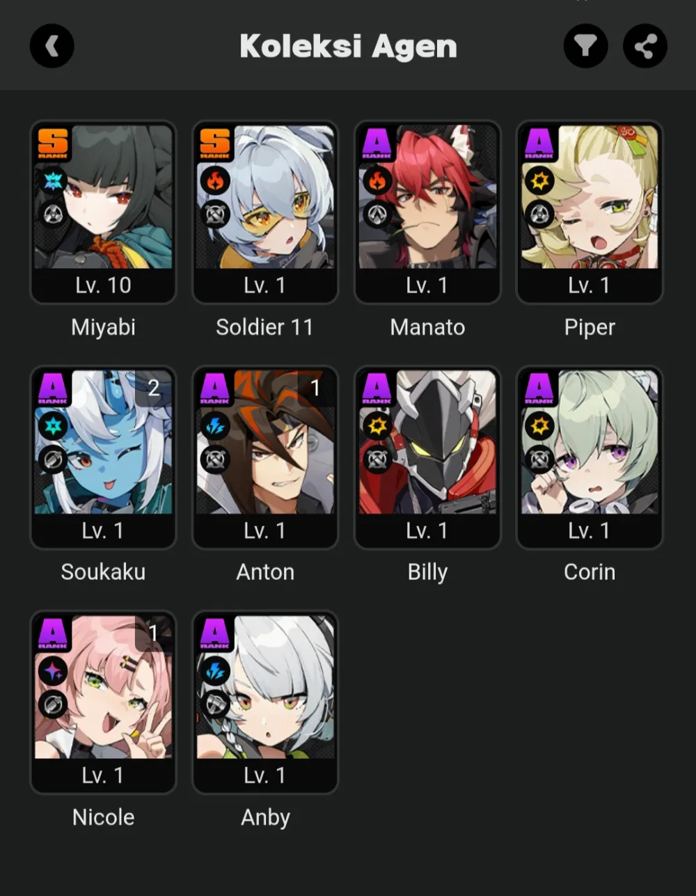 STARTER LK 10 | Miyabi + Soldier 11
