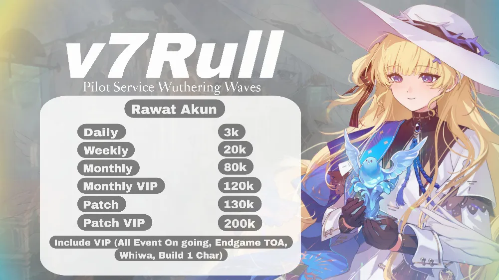 Varian Rawat Akun Wuthering Waves