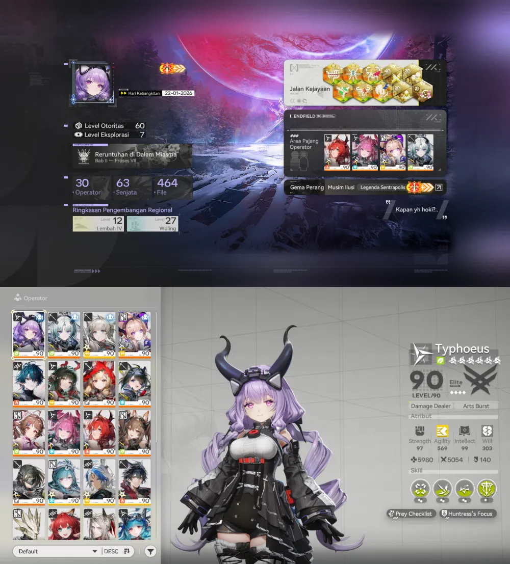 Liino P3+Laevatain P2+Yvonne P2 | Asia Lv60 Endgame | 10 Limit 8 Sign