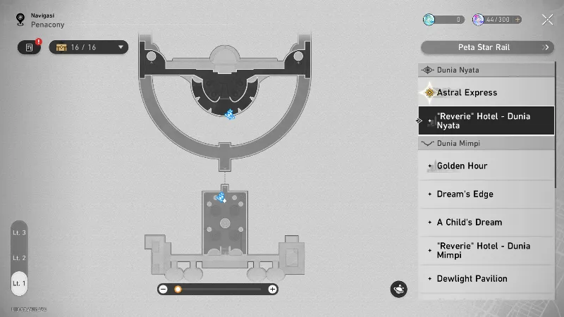 All explore penacony (sudah include all hidden chest, all side quest, all hidden achievement)