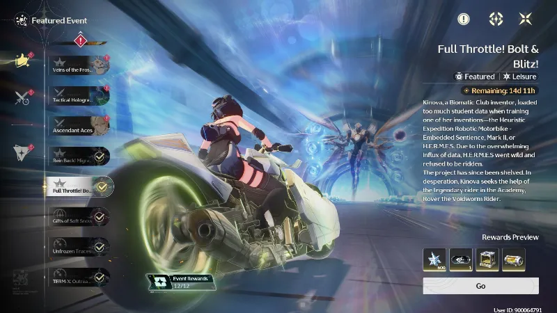 Full throttle