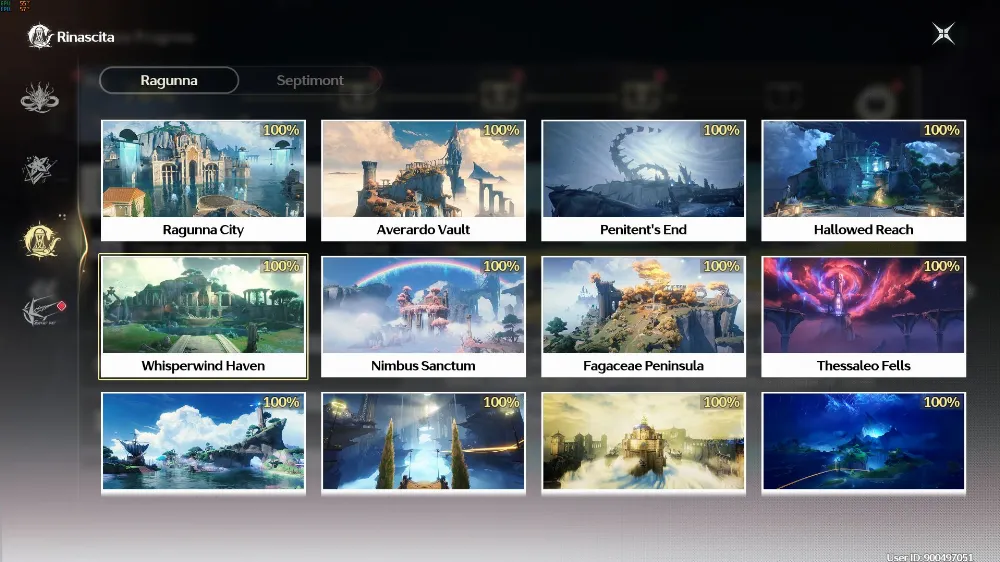 All explore rinascita (include hidden chest, side quest, hidden achievement)