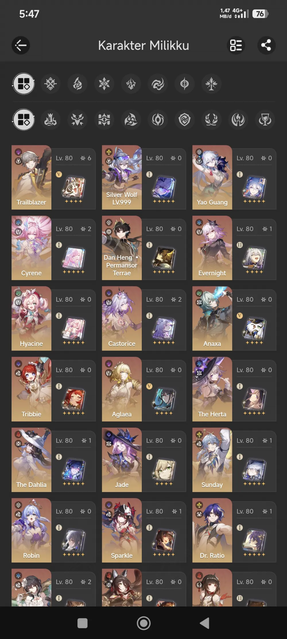 Asia | Meta Castorice Premium team + 30k jade