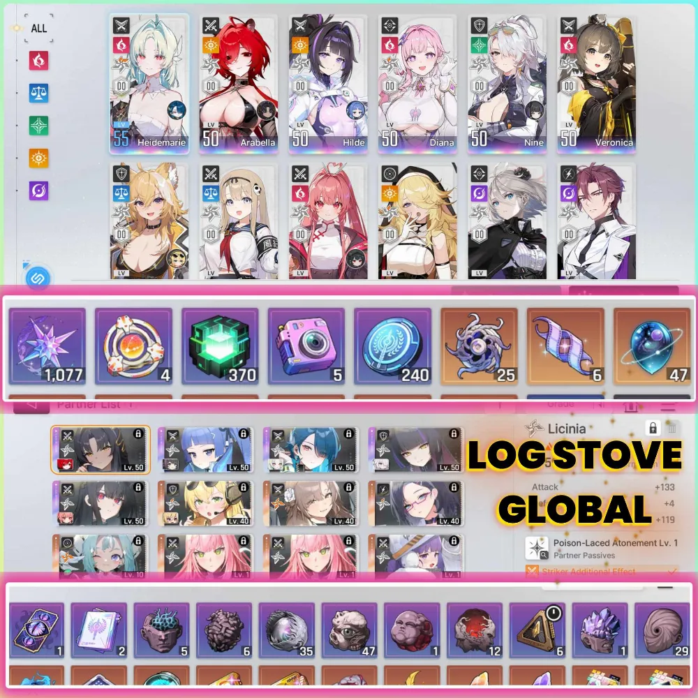 GLOBAL | (M2)HEIDMARI&ARABEL+SIGN | STOVE