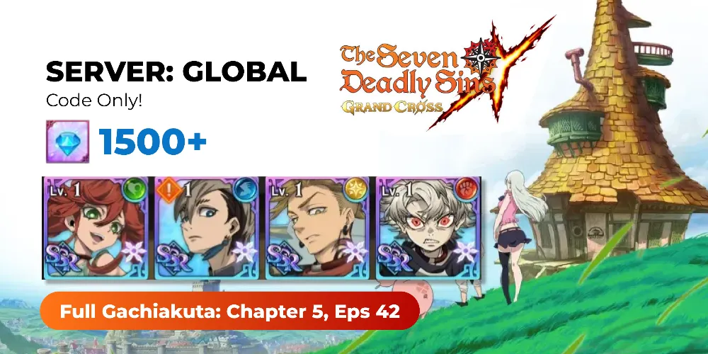 Global 💎1500+ | Full Gachiakuta