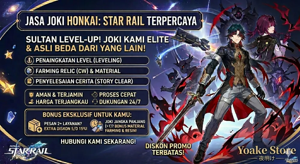 Jasa Joki Honkai: Star Rail – Express Service! 🚀