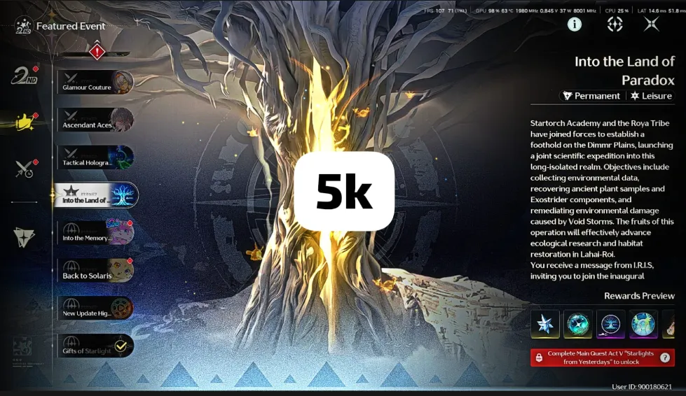 Joki Event Into The Land Of Paradox