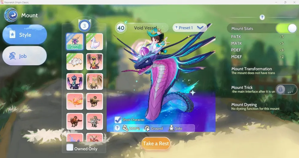 [LIMITED] MOUNT + KOSTUM SEPAKET