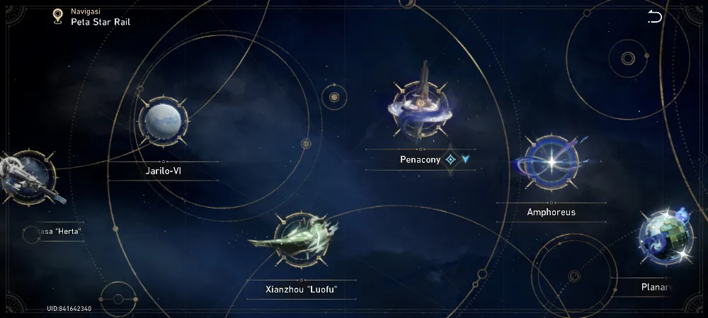 Paket Joki Clear All Region Dari Map - Herta Space Station - Planarcadia