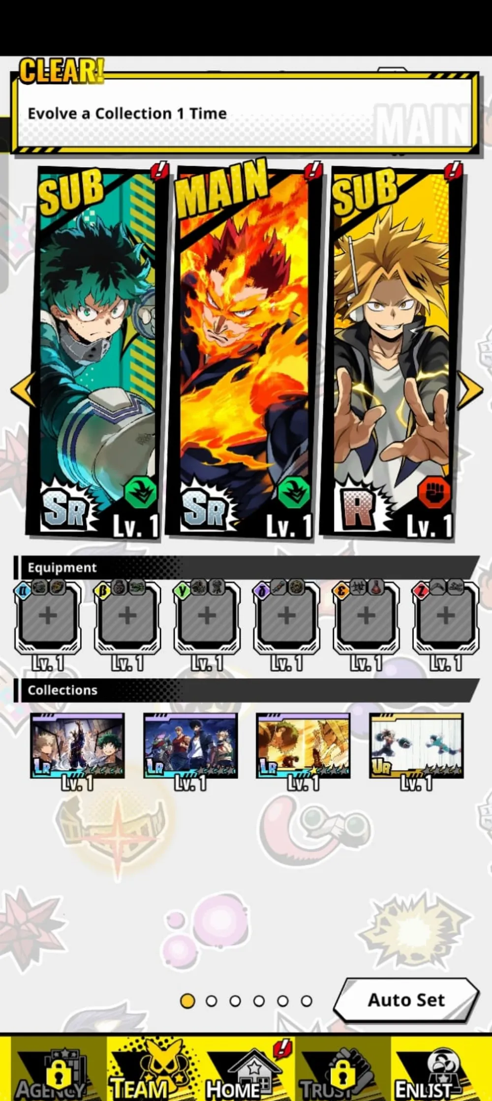 global starter SR Endeavor + SR Midoriya