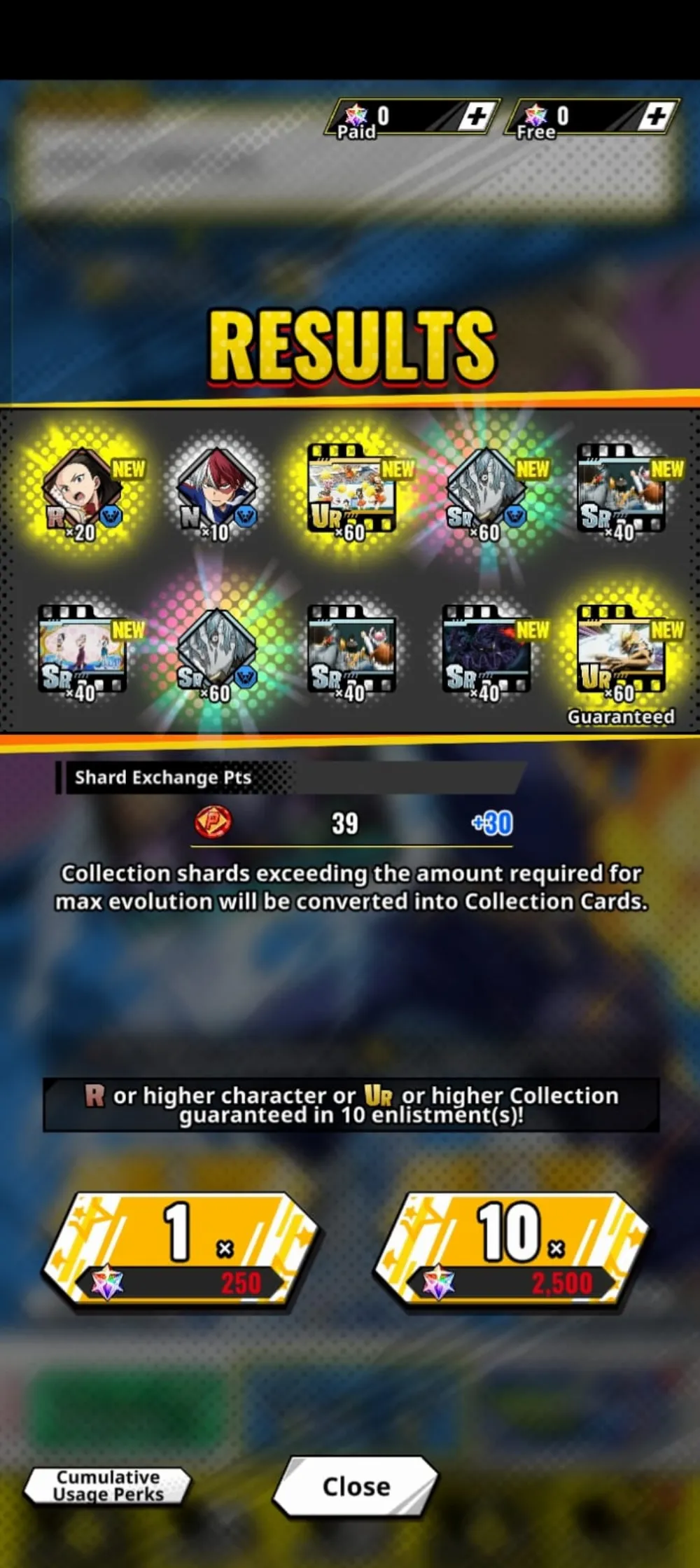 global starter SR Shigaraki 2x + SR Midoriya