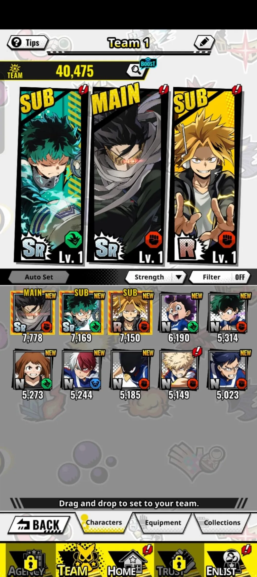 global starter SR Izawa + SR Midoriya
