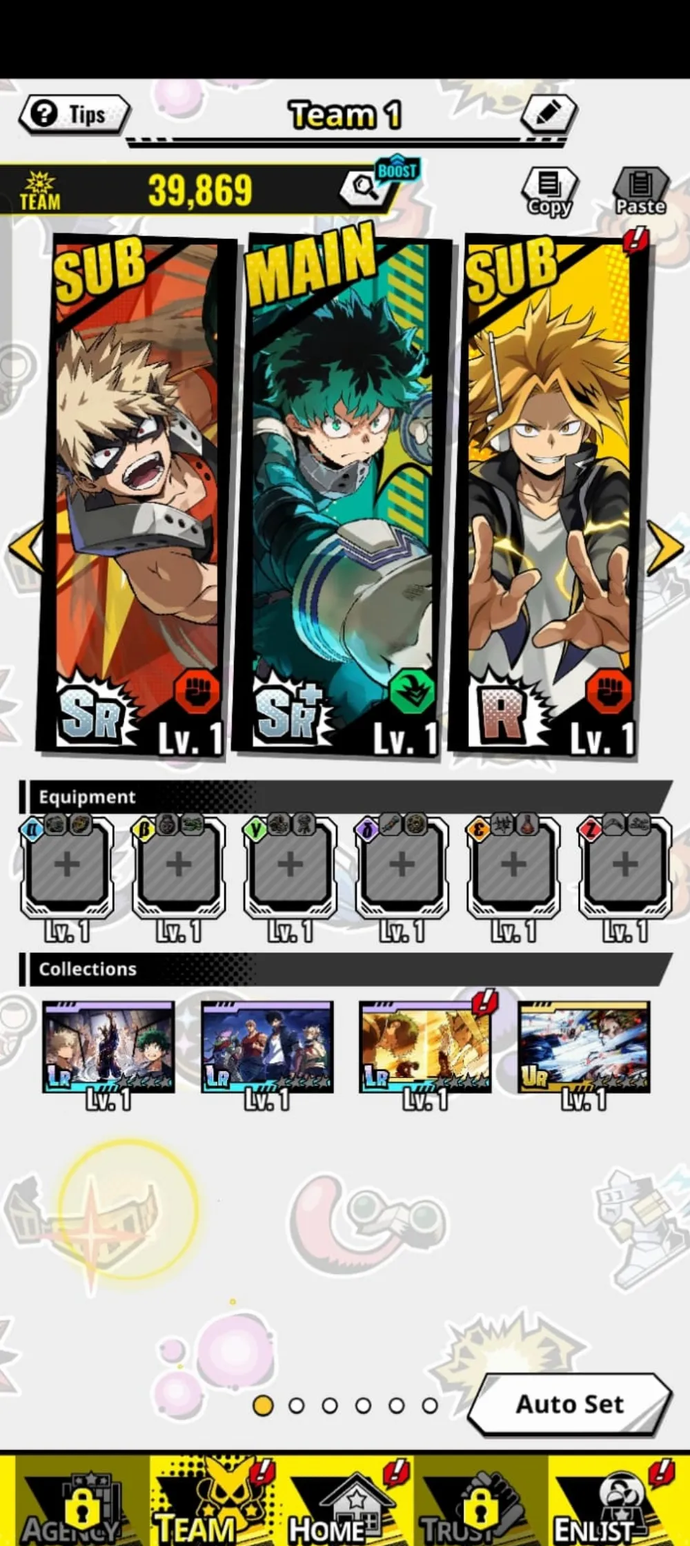 global starter SR Bakugo + SR Midoriya 2x