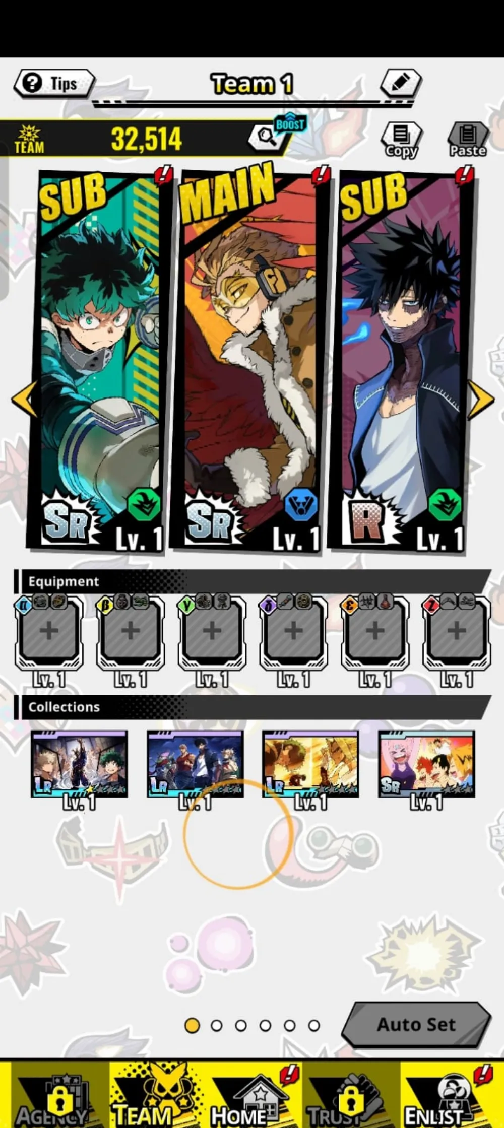 global starter SR Hawk + SR Midoriya