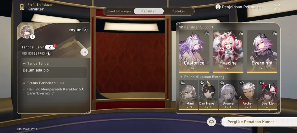Starter TL4 Asia | Hyacine x Castorice x MarchSp