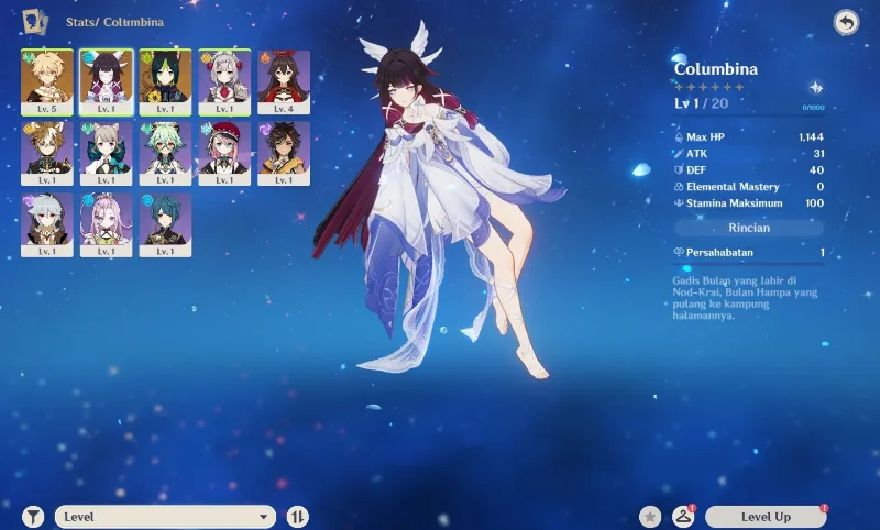 Starter Columbina + Tighnari