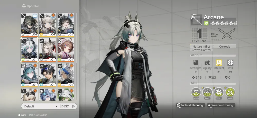 Starter Arcane + Pogranichnik + Ardelia P1 + 4 B6 Weapon