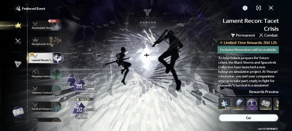 Lament Record Tacet Crisis | EVENT