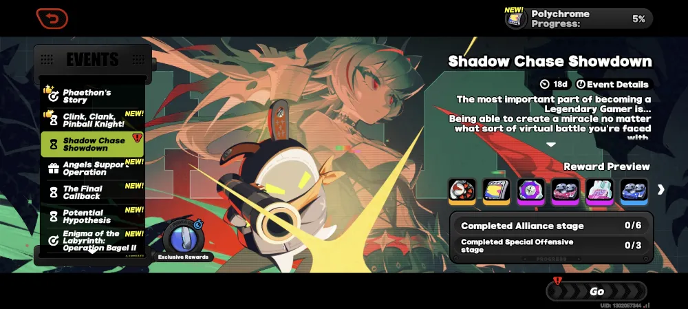 Pertarungan Perburuan Bayangan / Shadow Chase Showdown | EVENT