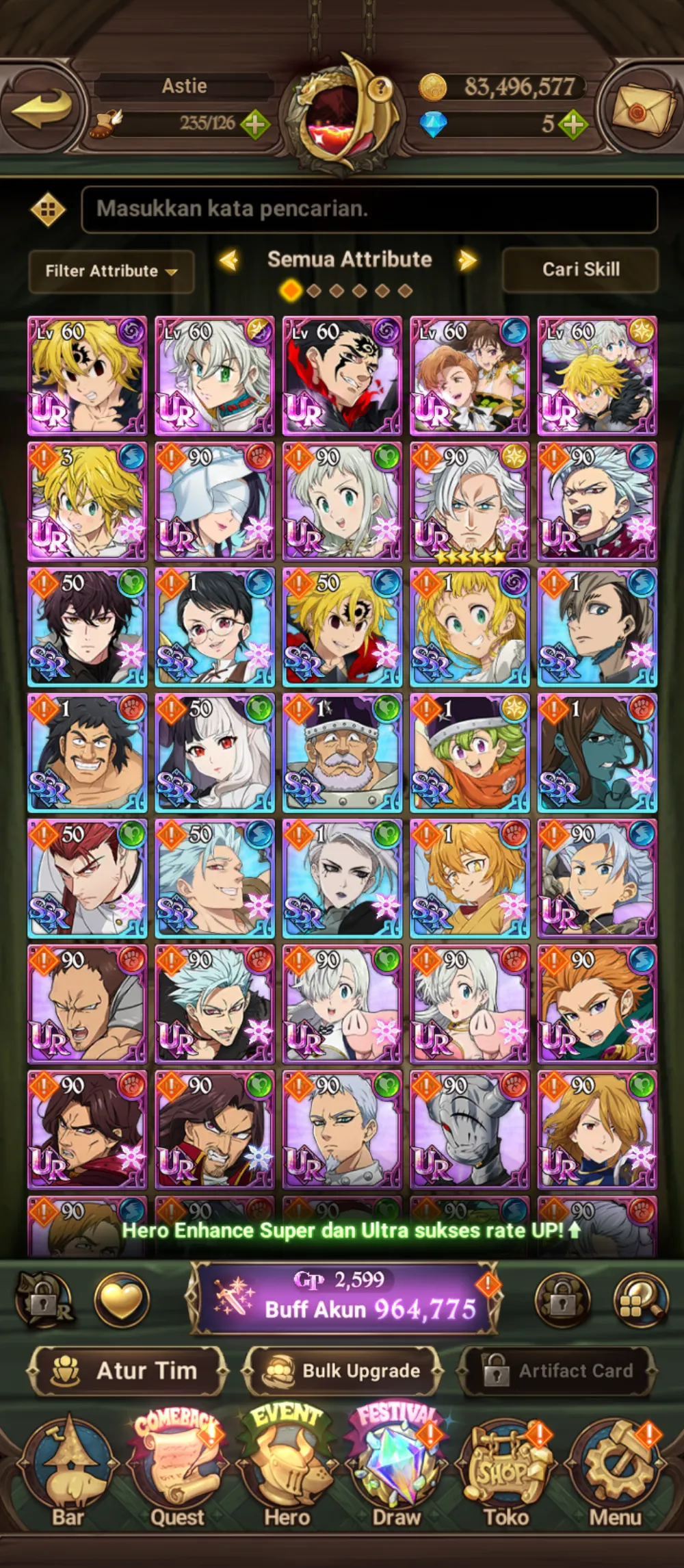 Starter Nemesis+KingDiane+MeliEli+IfMeli